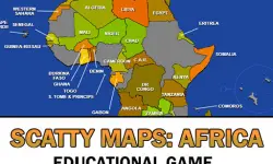 Scatty Maps Africa image