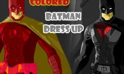 Colored Batman Dress Up image