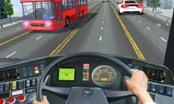 Intercity Bus Driver 3D image