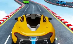 Crazy Car Impossible Sky Tracks image