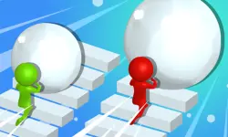 image bg Snow Race 3d Fun Racing