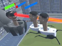 Merge Toilet Skib Fight