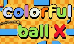 Colorful ball X image