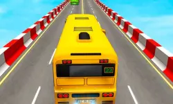 Crazy White Prado Driving image