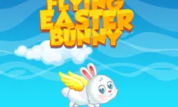Flying Easter Bunny image