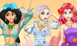 Floral Outfit For The Princess image