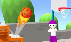 The ball bounces image