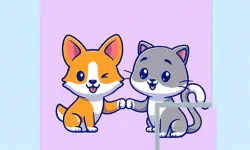 Cats and Dogs Puzzle image