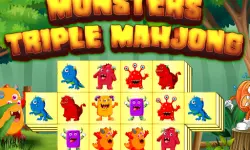 Monsters Triple Mahjong image