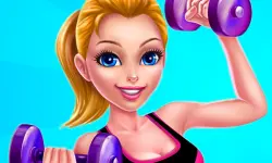 Fitness Girls Dress Up Game image
