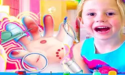 Nastya Hand Doctor Fun Games for Girls Online image