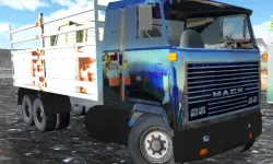 OffRoad Truck In The Rain image