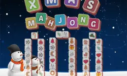 Xmas Mahjong Tiles image