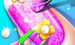 Princess Nail Makeup image