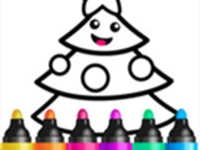 Drawing Christmas For Kids - Draw  amp;amp; Color
