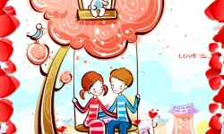 Loving Couple Jigsaw image