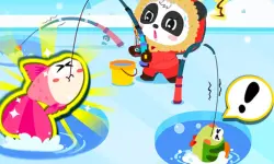 Baby Happy Fishing image