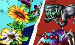 Angry Plants Flower image