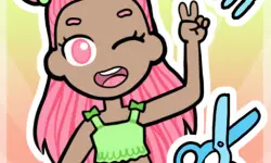 cute dress-up game image