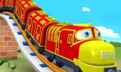 RACING TRAIN 3D GAME image