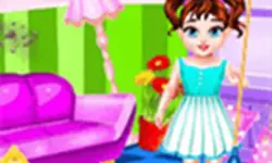 Baby Taylor Messy Home Cleaning image