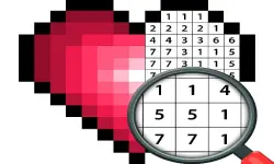 Anime Pixel Art Color By Number image