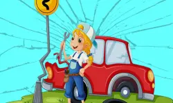 Broken Cars Jigsaw image