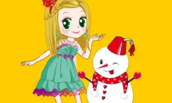 A Princess And A Snowman image