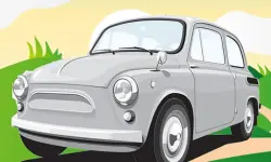 Vintage German Cars Jigsaw image