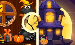 Witchs House Halloween Puzzles image