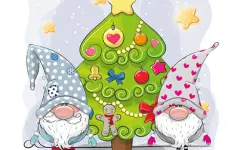 Cute Gnomes Hidden Stars image