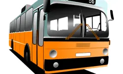 Cartoon Bus Puzzle image