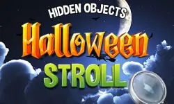 Hidden Objects Halloween Stroll image