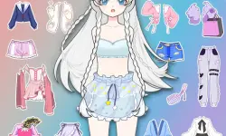 Vlinder Princess Dress up game image