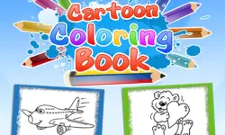 Cartoon Coloring Book Game image