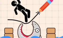 Draw and Save Stickman image