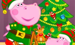 Santa Christmas Workshop image