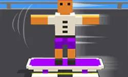 Blocky Skater Rush image