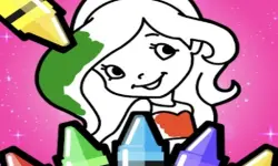 Princess Coloring Book for Kids image