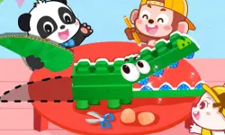 Baby Panda Animal Puzzle image