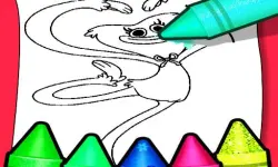Kissy Missy Coloring Pages image