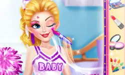 Vampire Princess Cheerleader Girl image