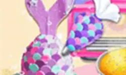 Unicorn Mermaid Cake image