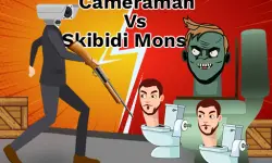 Cameraman vs Skibidi Monster : Fun Battle image