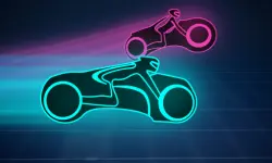 Neon Slither Sim image