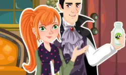 Dracula On Milk Red Cake image