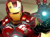 Iron Man Jigsaw Puzzle Collection background