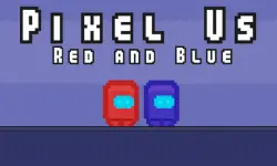 Pixel Us Red and Blue image
