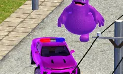Grimace vs Police SuperCar image