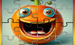 halloween pumpkin Jigsaw Game image